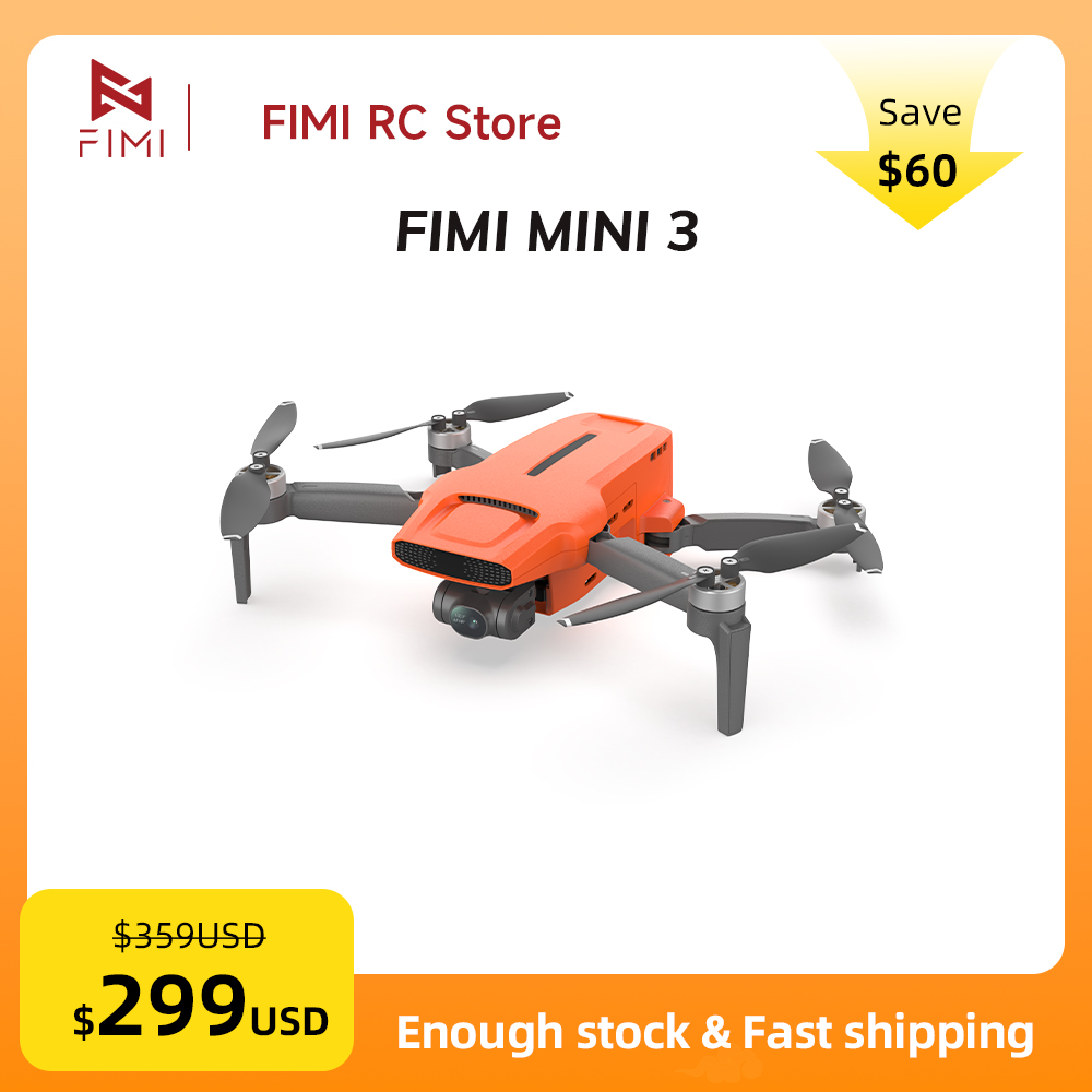 โดรน FIMI MINI 3 กล้อง 4K 60fp - Jjrc Drone X12 บทวิจารณ์และราคา